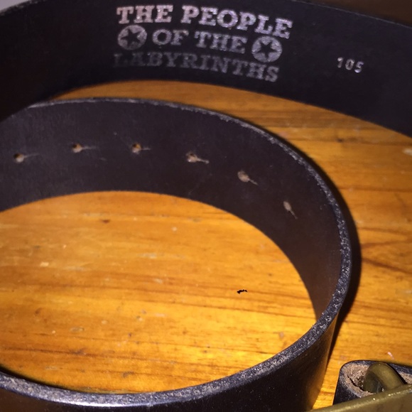 POTL The People of the Labyrinths leather belt - Picture 3 of 5